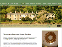 Tablet Screenshot of eastwoodhousedunkeld.com